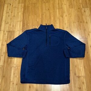 Redhead quarterzip fleece size large men’s
